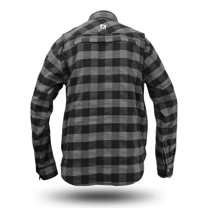 Black Armored Flannel