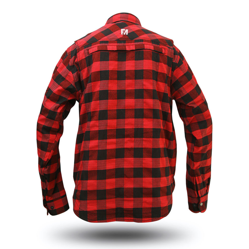 Red Armored Flannel
