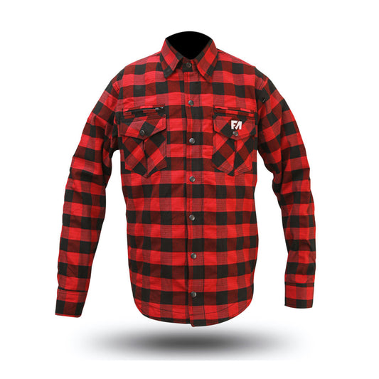 Armored Flannel (Red)