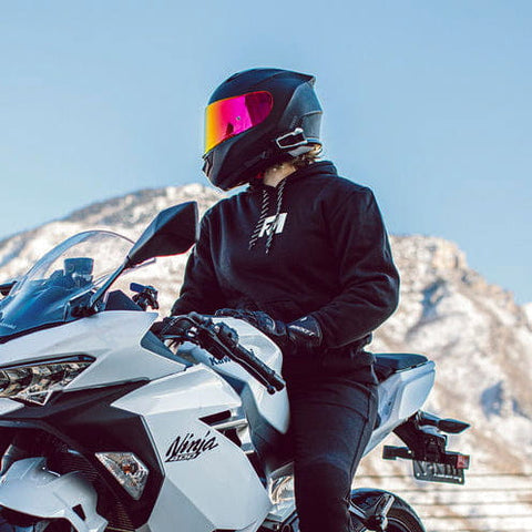 Shiny Side Up Armored Hoodie