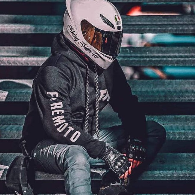 Shiny Side Up Armored Hoodie Firemoto