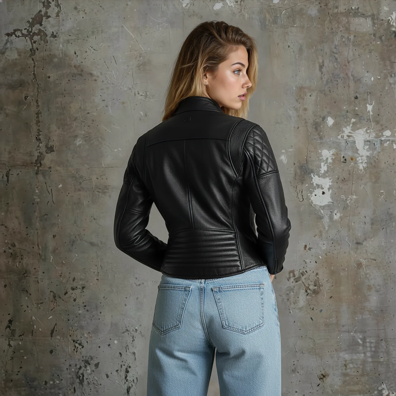 Apex Women's Leather Jacket