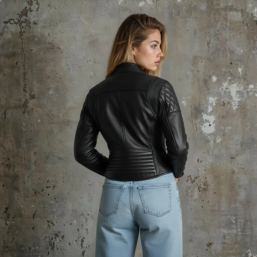 Apex Women's Leather Jacket