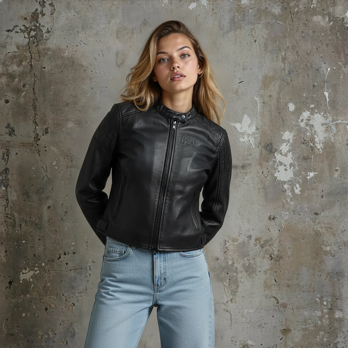Apex Women's Leather Jacket