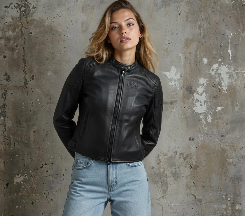 Apex Women's Leather Jacket