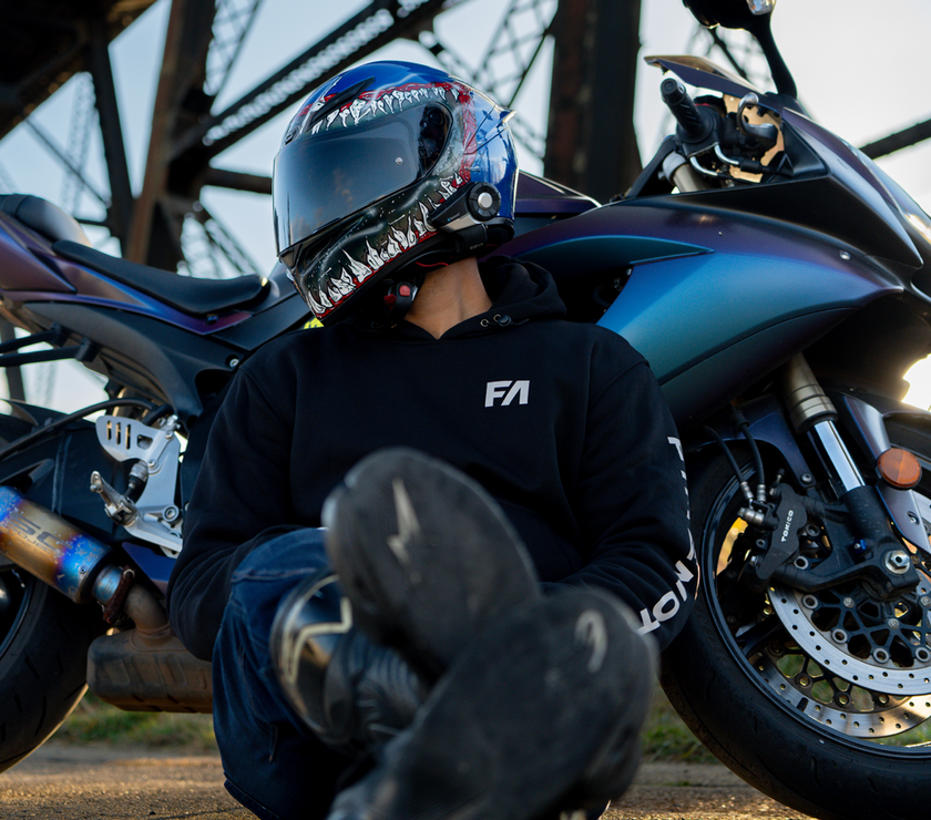 Shiny Side Up Armored Hoodie