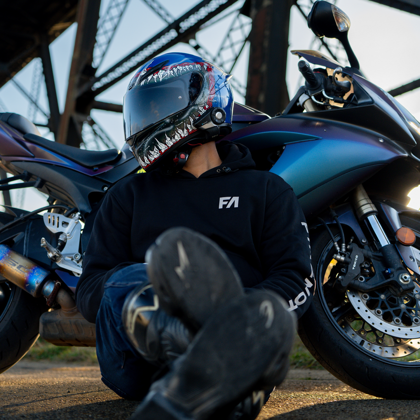 Shiny Side Up Armored Hoodie