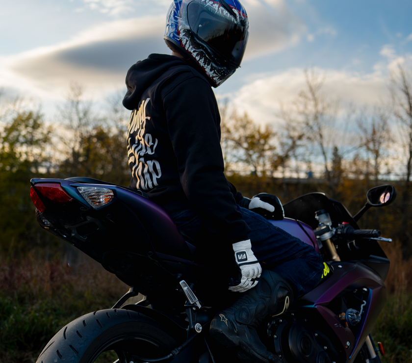 Shiny Side Up Armored Hoodie