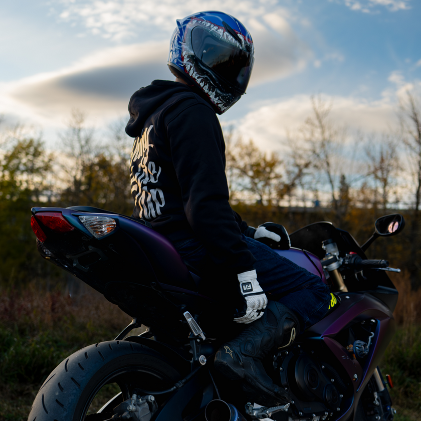 Shiny Side Up Armored Hoodie